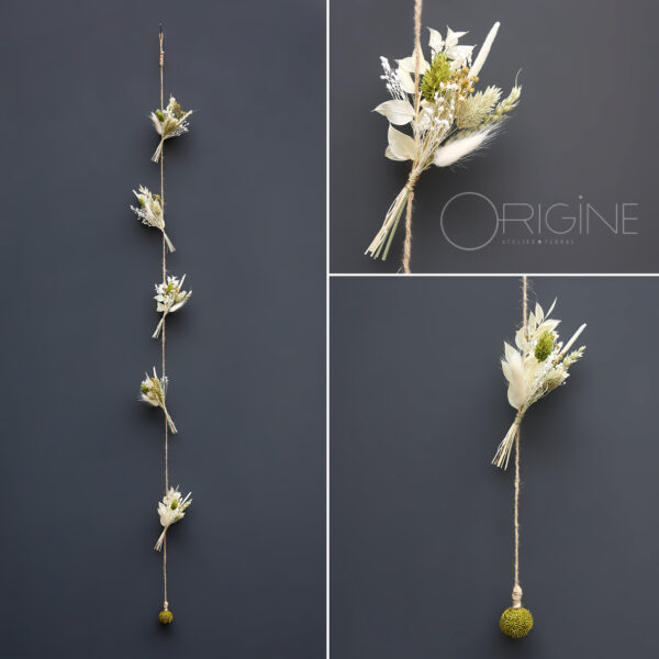 Minis bouquets • Guirlande de fleurs