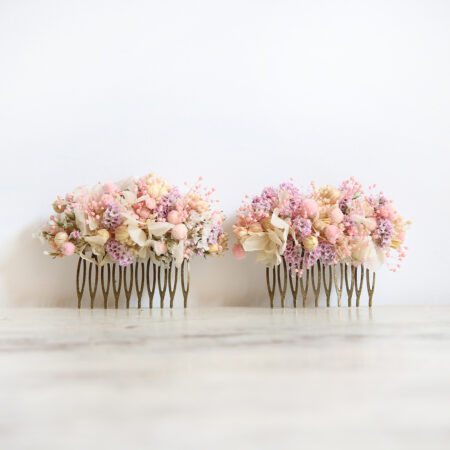 Peigne fleuri • Reine
