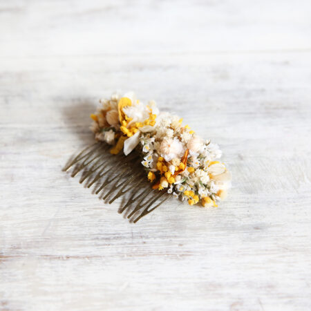 Peigne fleuri • Luna