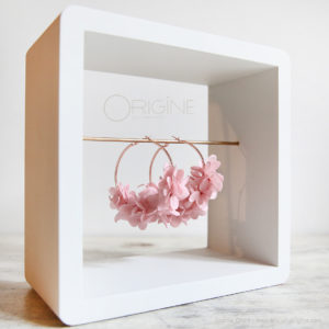 boucles-d'oreilles-végétales-fleurs-séchées-origine-atelier-floral-hortensia-rose