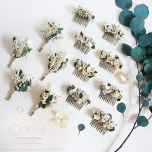 fleurs-séchées-mariage-origine-atelier-floral-peigne-boutonnière-eucalyptus-