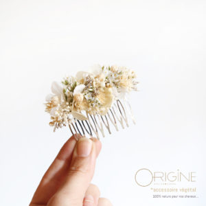 Peigne-fleurs-séchées-mariage-blanc-origine-atelier-floral