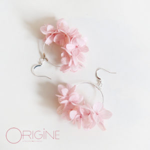 boucle-d'oreille-végétale-hortensia-Origine-Atelier-floral6