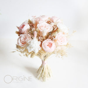 Bouquet de mariée sophie mariage origine atelier floral