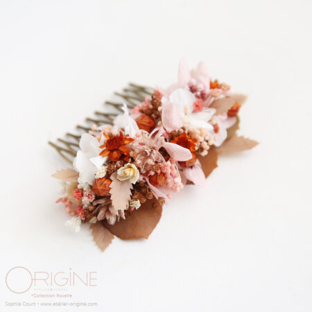 Peigne fleuri • Roxelle