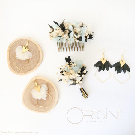 Peigne fleuri • Lise