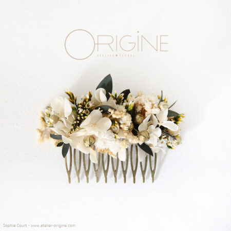 Peigne fleuri • Renée