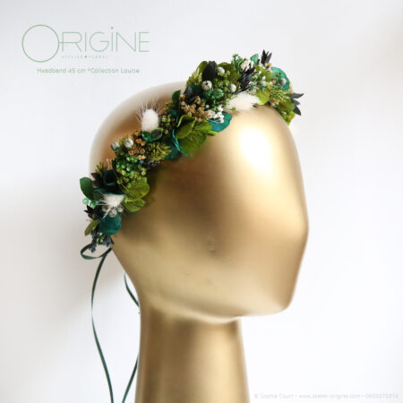 Headband / Bandeau fleuri  • Henriette