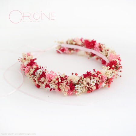 Headband / Bandeau fleuri  • Rosaline