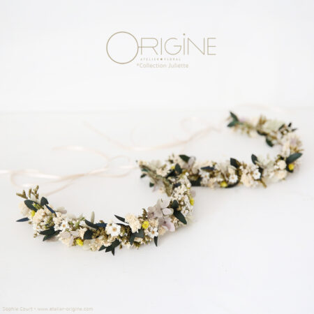 Headband / Bandeau fleuri • Juliette