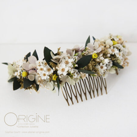 Peigne fleuri long • Juliette