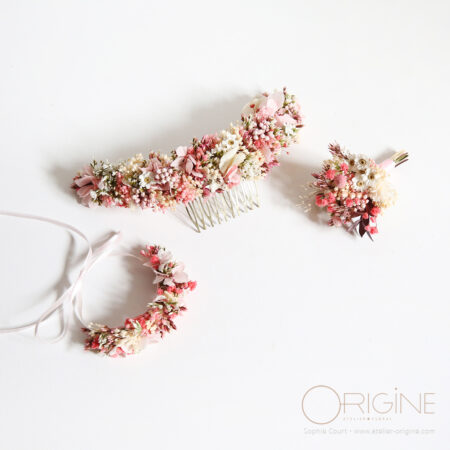 Peigne fleuri long • Fanny