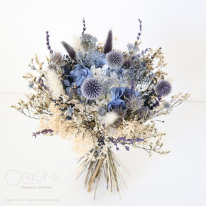 peigne-boutonnière-fleurs-séchées-stabilisées-mariage-blanc-bleu-terracotta-nude-vert-origine-atelier-floral6