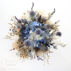 peigne-boutonnière-fleurs-séchées-stabilisées-mariage-blanc-bleu-terracotta-nude-vert-origine-atelier-floral6