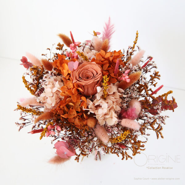 bouquet-de-mariée-fleurs-séchées-stabilisées-mariage-terracotta-vieux-rose-origine-atelier-floral