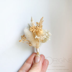 boutonnière-mariage-champetre-fleurs-séchées-origine-atelier-floral2