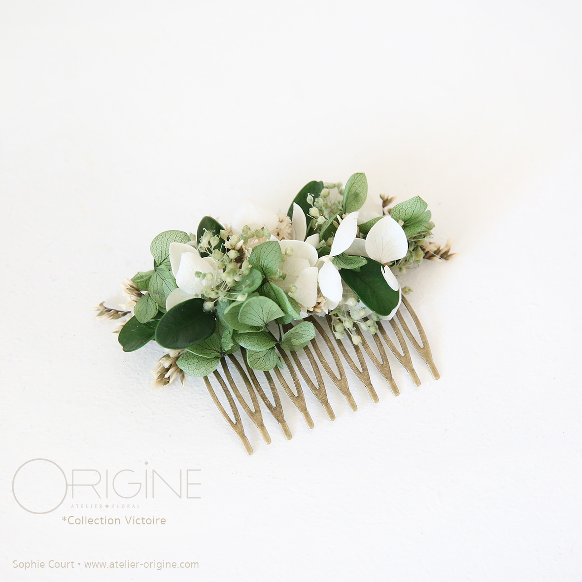 Peigne à cheveux demoiselle d'honneur - France