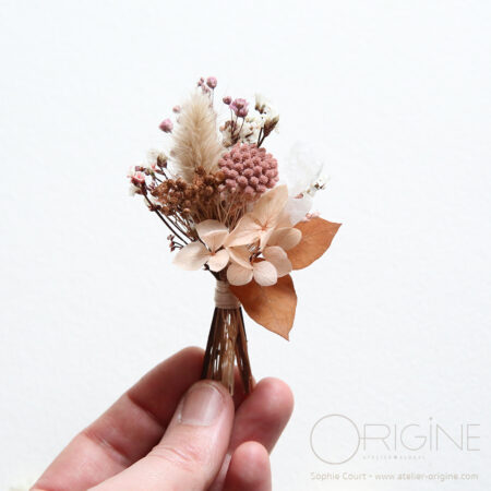 Boutonnière marié ou témoin • Alécia