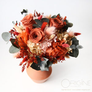 bouquet-de-mariée-fleurs-séchées-rose-stabilisée-mariage-terracotta-rose-pâle-origine-atelier-floral3