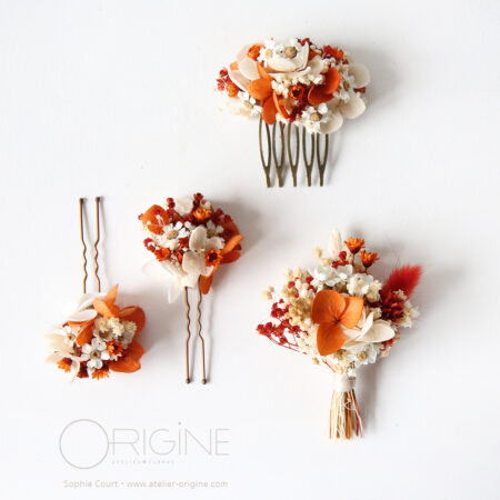 Boutonnière marié ou témoin • Aymerine