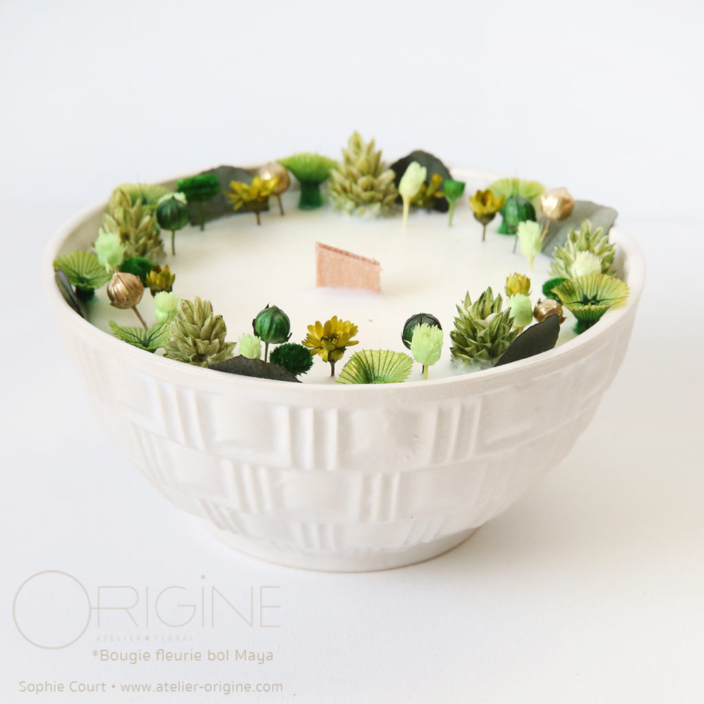 bol-en-gres-coulé-origami-bougies-fleuries-artisanale-Noel-100%-fait-main-origine-atelier-floral