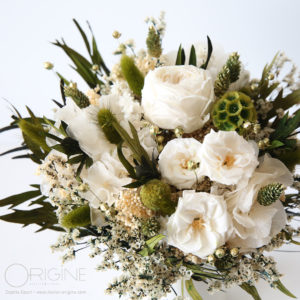 bouquet-de-mariée-fleurs-et-vegetaux-stabilisés-bouquet-durable-mariage-origine-atelier-floral