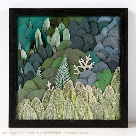 tableau-végétaux-stabilisés-leaf-forest-feuilles-stabilisées-origine-atelier-floral-sophie-court