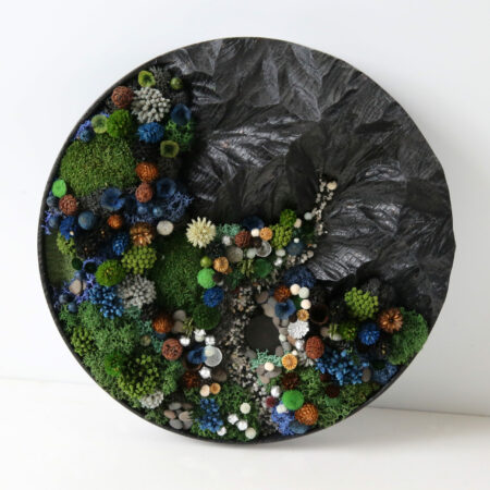 foret vue du ciel tableau végétal collaboration ben et manu origine atelier floral collection nocturne.41