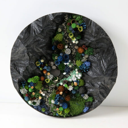 foret vue du ciel tableau végétal collaboration ben et manu origine atelier floral collection nocturne.41