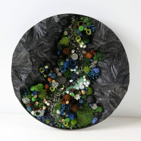 foret vue du ciel tableau végétal collaboration ben et manu origine atelier floral collection nocturne.41