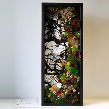 carré tableau-végétal-jardin-suspendu-racine-et-foret-sophie-court-$Origine-atelier-floral