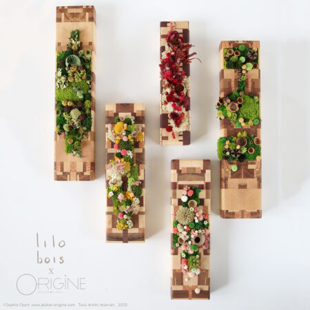 DUO Lilobois • Origine . Réglettes et planchettes. (tarif communiqué par mail)
