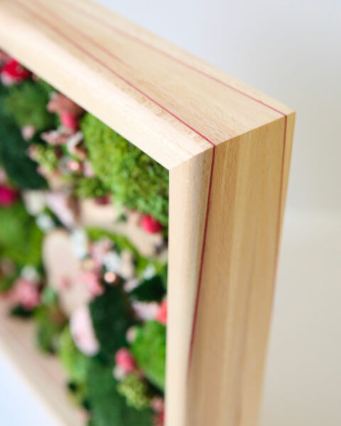 foret vue du ciel vegetaux stabilisés mineraux le jardin de la fée origine atelier floral sophie court