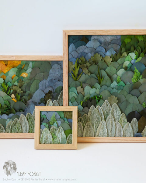 leaf forest tableau vegetal origine atelier floral.12