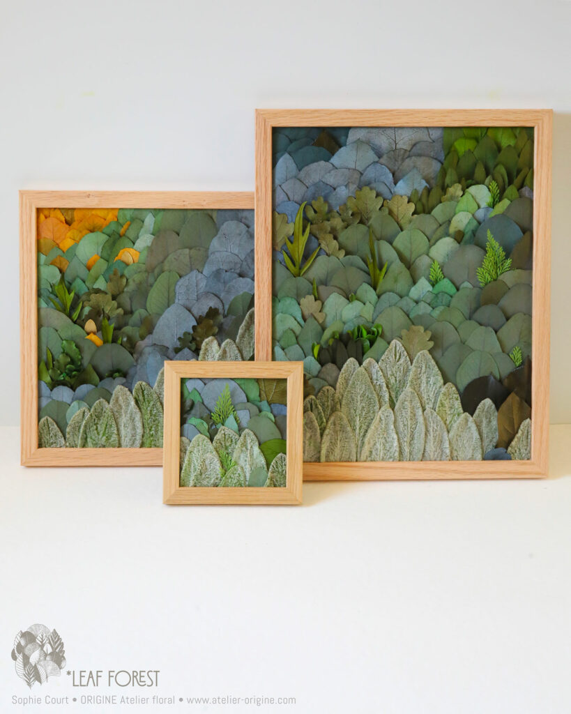 leaf forest tableau vegetal origine atelier floral.12
