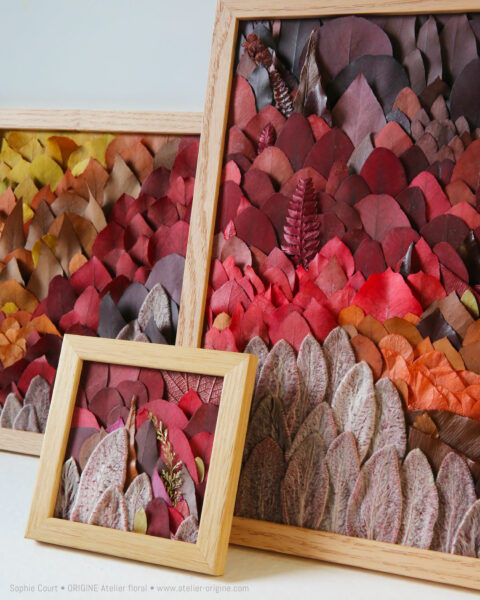 leaf forest tableau vegetal origine atelier floral.1