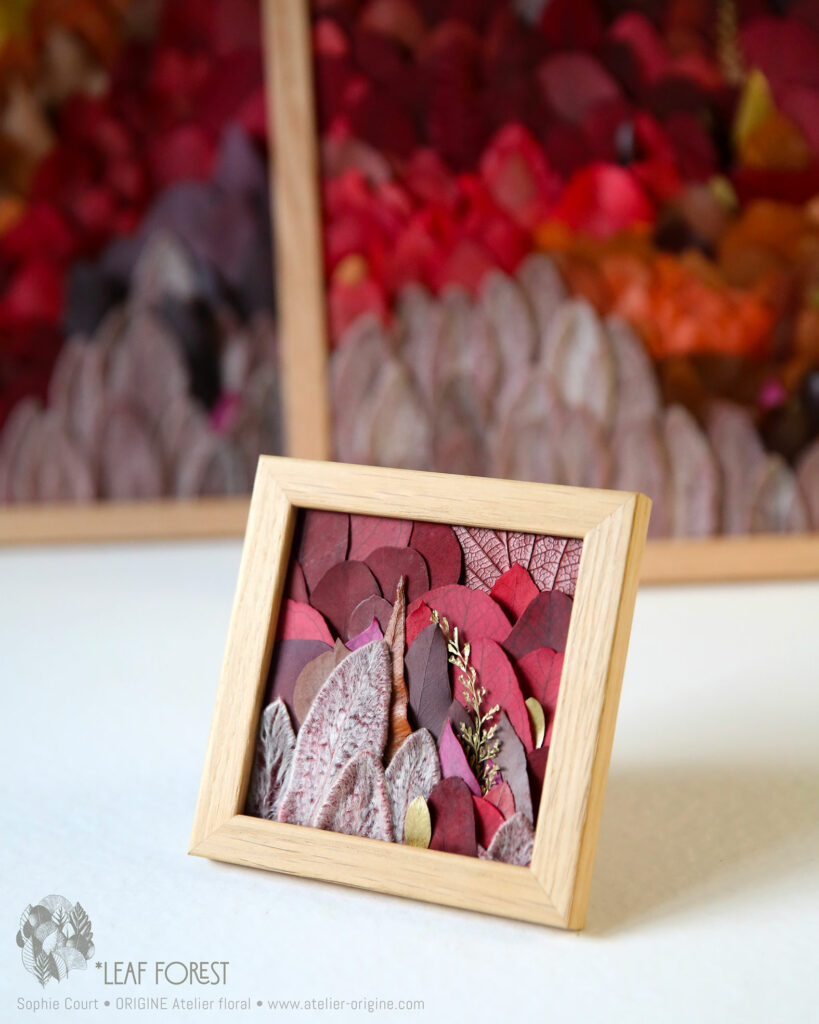 leaf forest tableau vegetal origine atelier floral.1