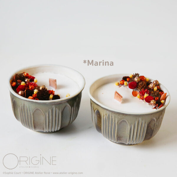 bougie-fleurie-bol-galet-porcelaine-origine-atelier-floral