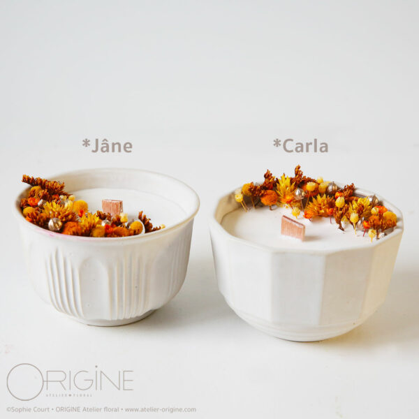 bougie-fleurie-bol-galet-porcelaine-origine-atelier-floral