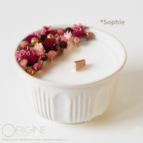 bougie-fleurie-bol-galet-porcelaine-origine-atelier-floral