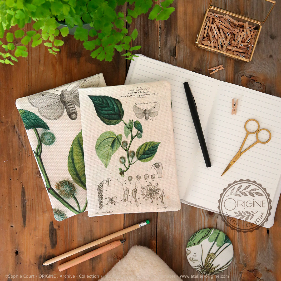housse de carnet-de-note-tissu-planche-botanique-origine-archive-collection-sophie-court.2