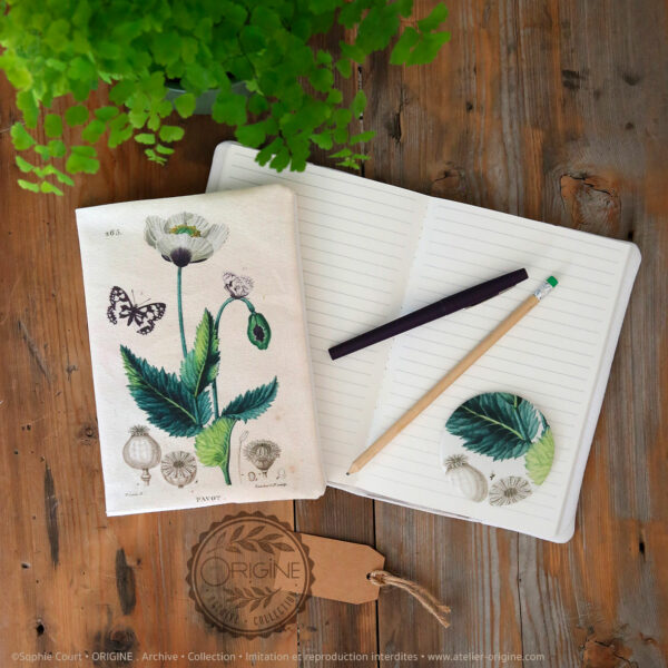 housse de carnet-de-note-tissu-planche-botanique-origine-archive-collection-sophie-court.2