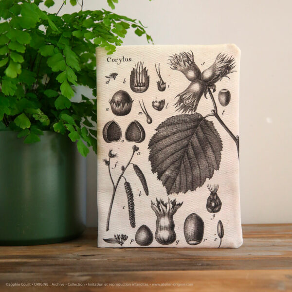 housse de carnet-de-note-tissu-planche-botanique-origine-archive-collection-sophie-court.2