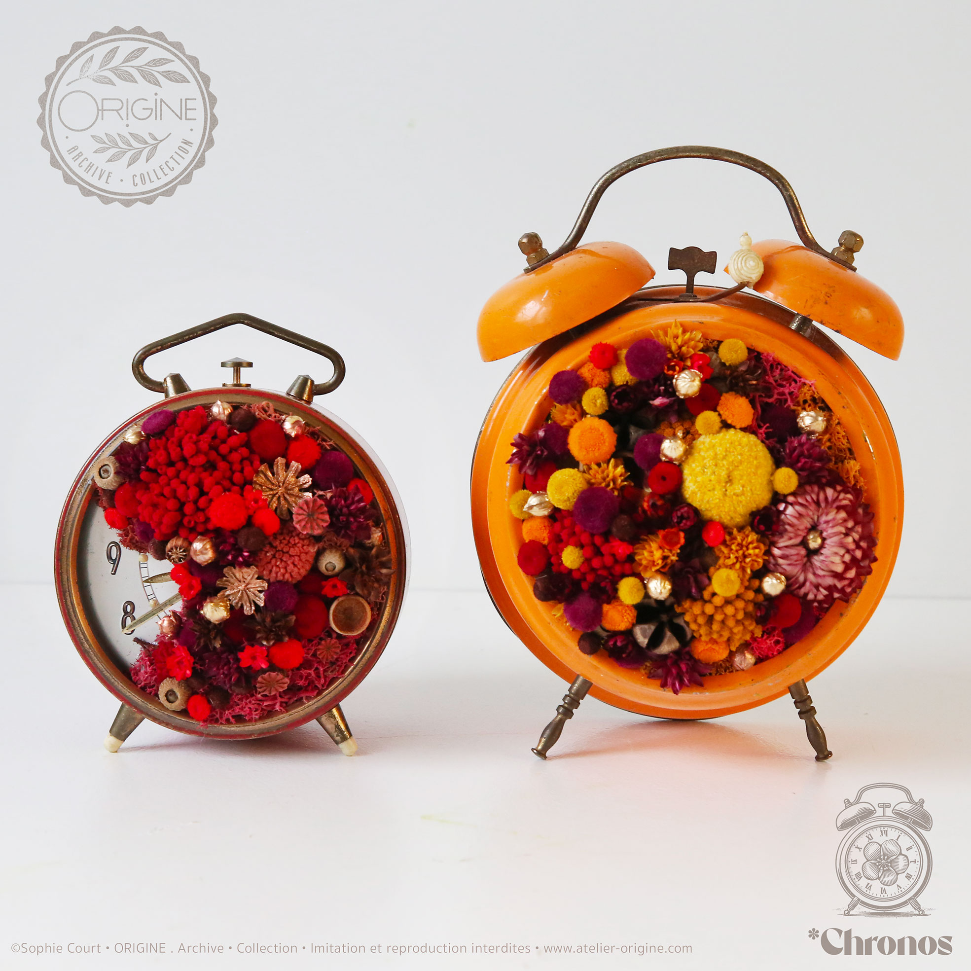 reveil-vintage-végétalisé-origine-atelier-floral-sophie-court-décoration-végétale