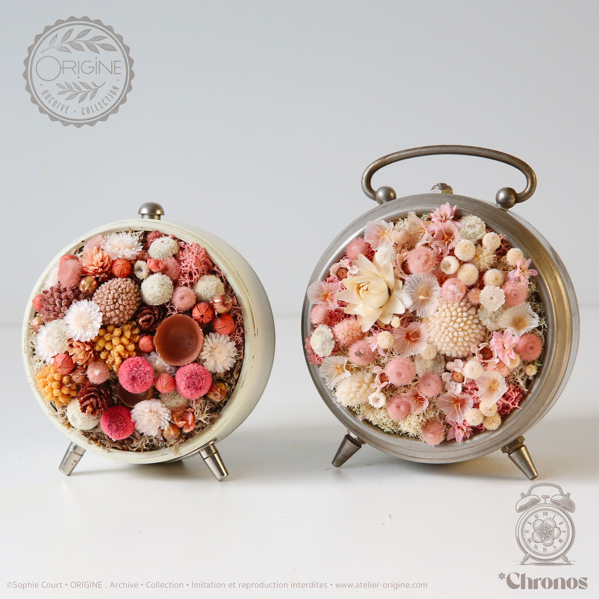 reveil-vintage-végétalisé-origine-atelier-floral-sophie-court-décoration-végétale