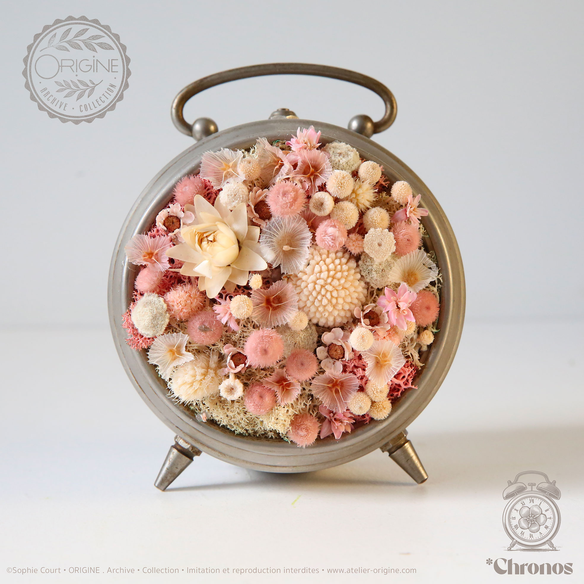 reveil-vintage-végétalisé-origine-atelier-floral-sophie-court-décoration-végétale