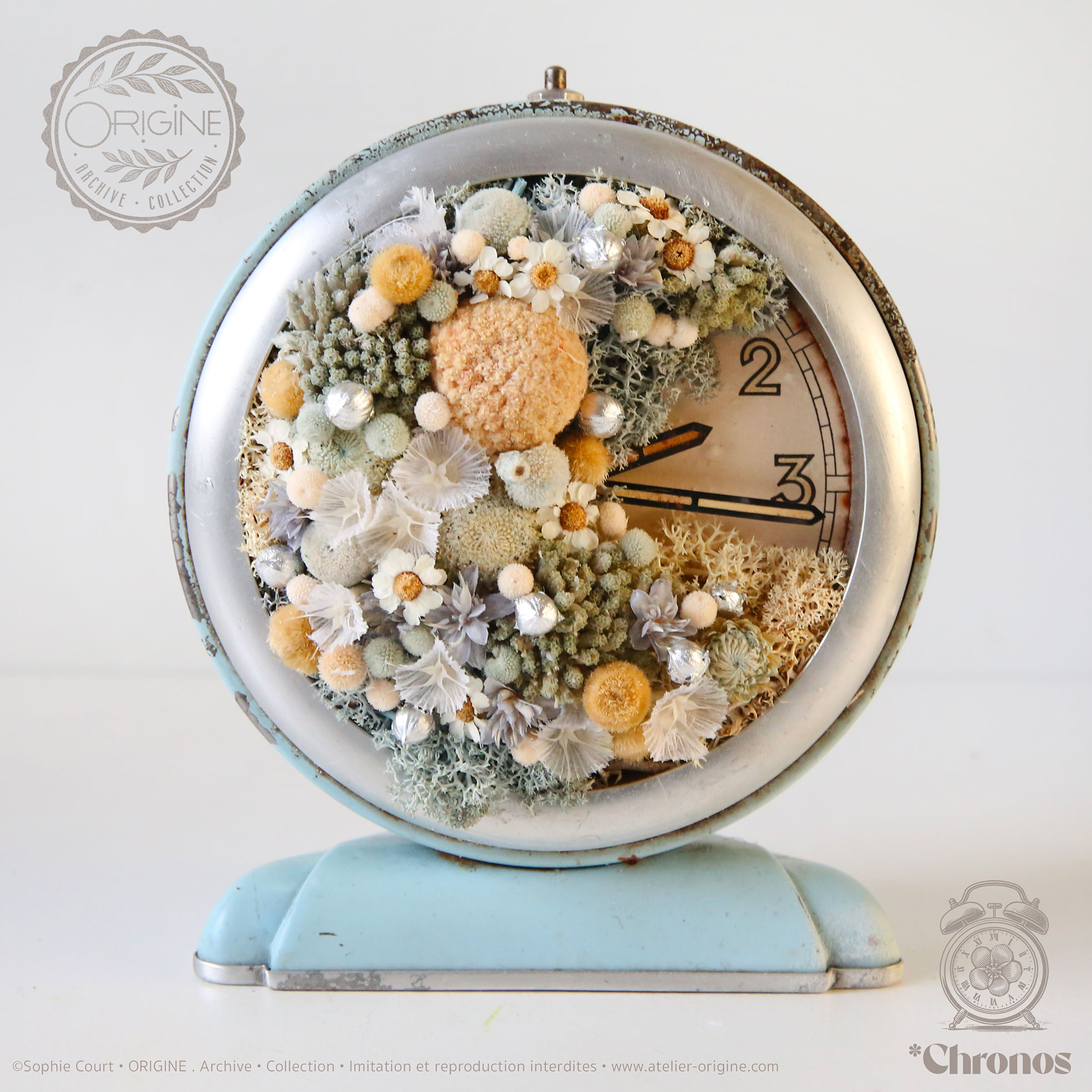 reveil-vintage-végétalisé-origine-atelier-floral-sophie-court-décoration-végétale