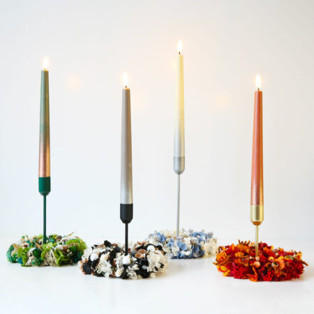 chandelier-de-noêl-couronne-de-fleurs-séchées