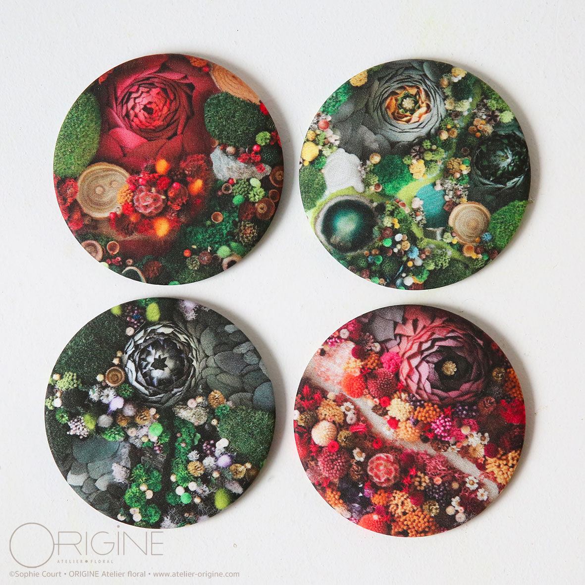 miroir-de-poche-magnet-bijou-mural-origine-atelier-floral-Eruption-sophie-courtB