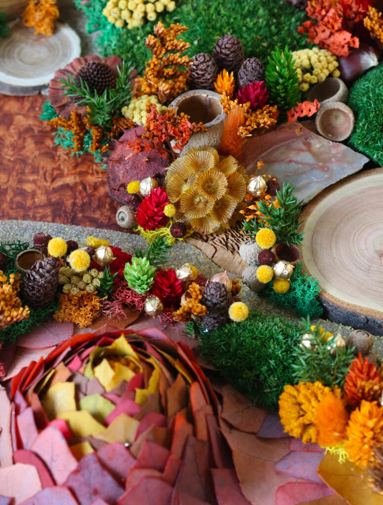 tableau-végétal-foret-vue-du-ciel-et-eruption-origine-atelier-floral-sophie-court